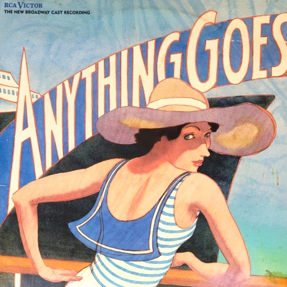 Vintage Other - Vintage Anything Goes Brodway Revival Musical Record 1988 James McMullen Cover